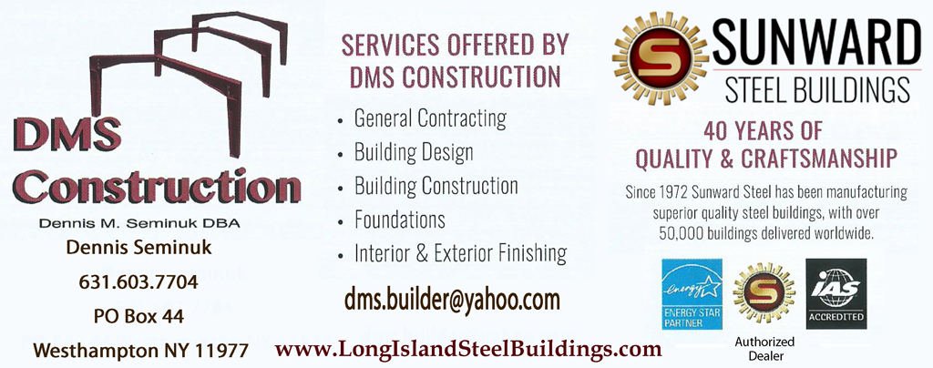Header - Long Island Steel Buildings - DMS Construction